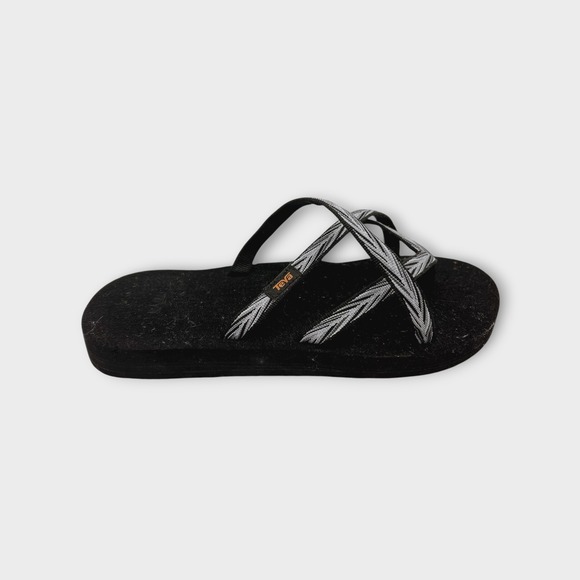 Teva Olowahu Strappy Sandals Flip Flops Quick Dry Beach Pool Comfy Women Size 8 - Picture 1 of 6